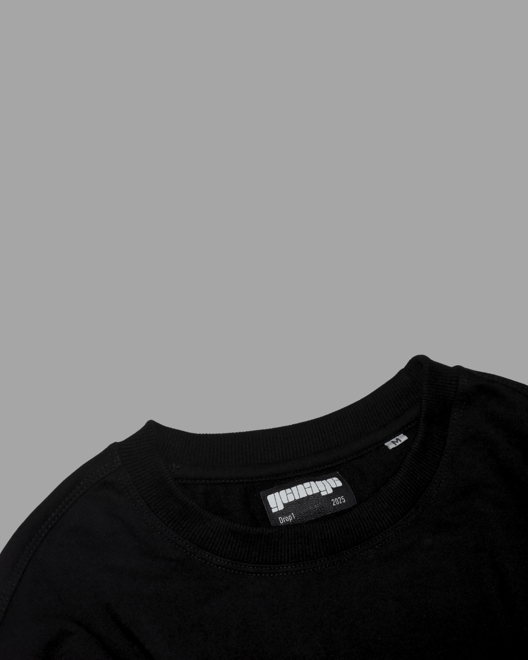 Ultimate Sacrifice Graphic oversized Tee – Black Edition